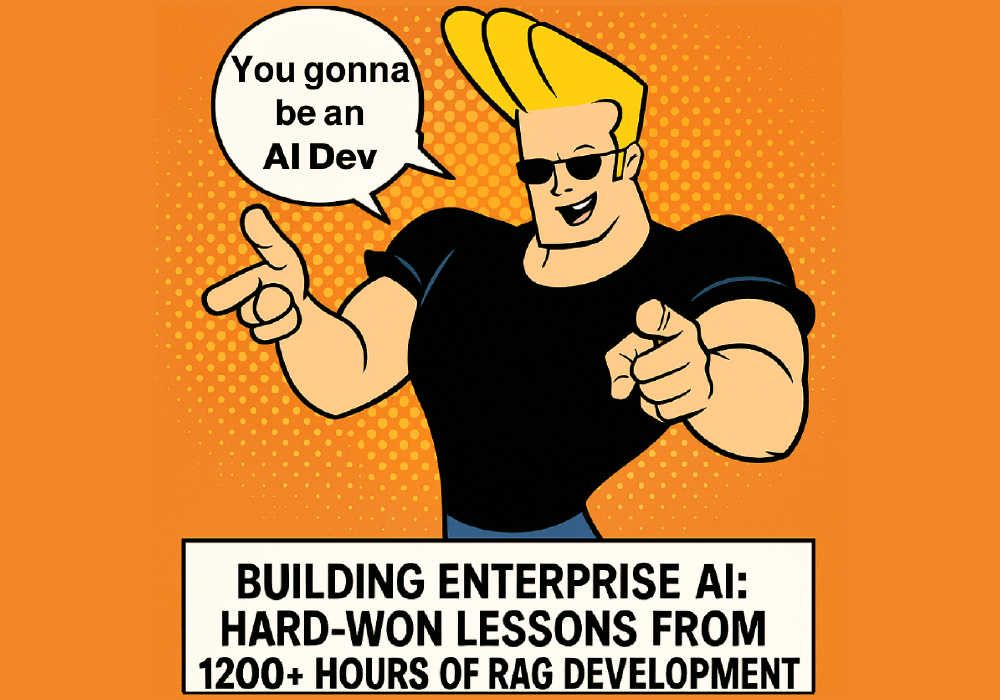 Illustration about building enterprise AI